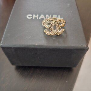 Gold Chanel Ring